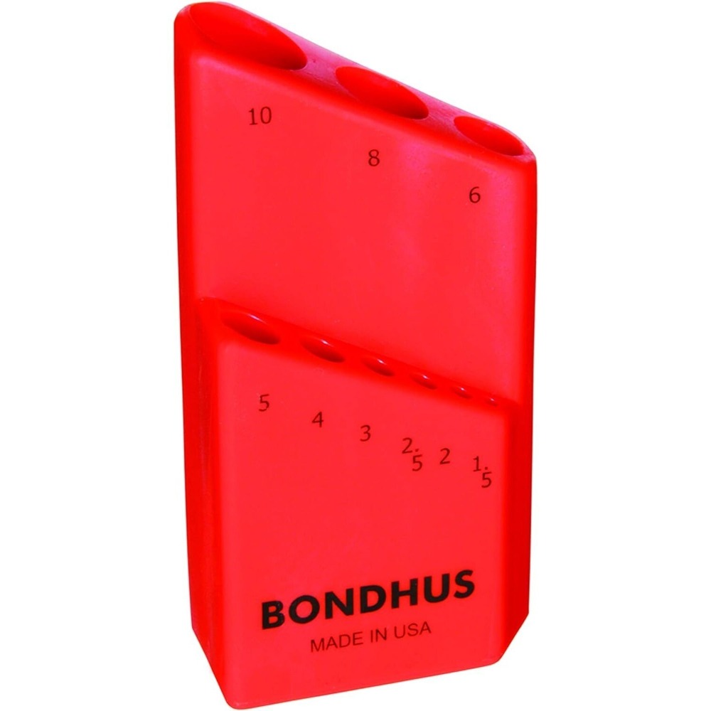 NEW Bondhus #18099 Bond Hex Key Set Case Holder L-Wrenches K-9 1.5-10mm‎ Metric